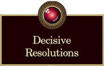 Decisive Resolutions