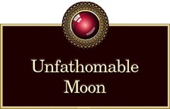 Ornate red centered button linked to: pdf document 'Unfathomable Moon'. Astronomy gives only two possibilities, either it was created or it came to exist by natural means.